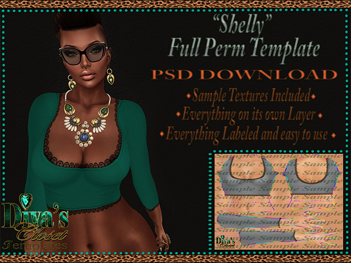 .:::Diva's Closet Shely  (FullPerm Template):::.