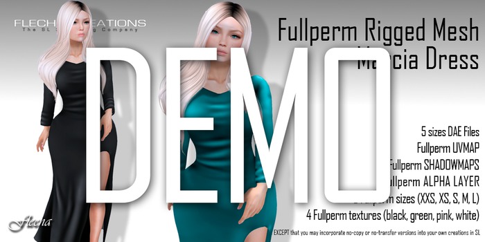 FLECHA Marcia dress demo