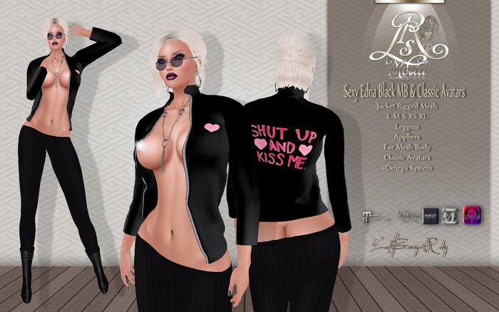LSR - Sexy Edna Black MB & Classic Avatars
