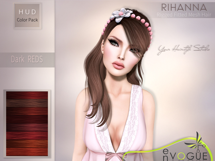 enVOGUE - HAIR Rihanna - Dark Reds