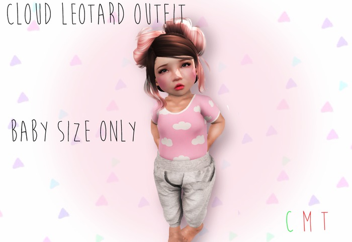 sprinkles . cloud leotard outfit