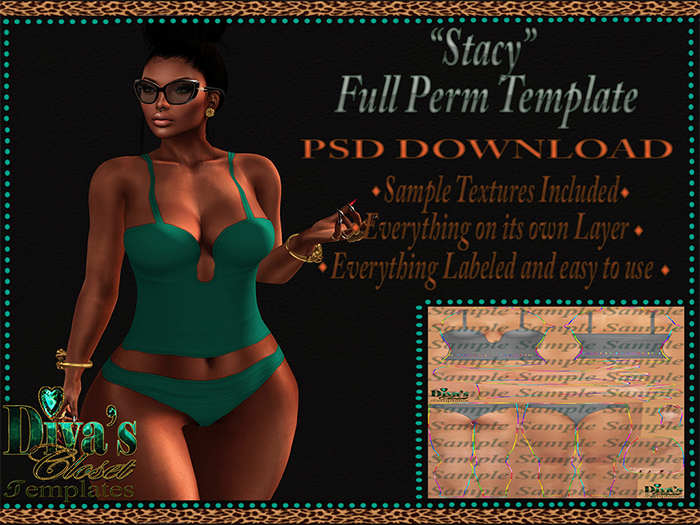 .:::Diva's Closet Stacy (FullPerm Template):::.