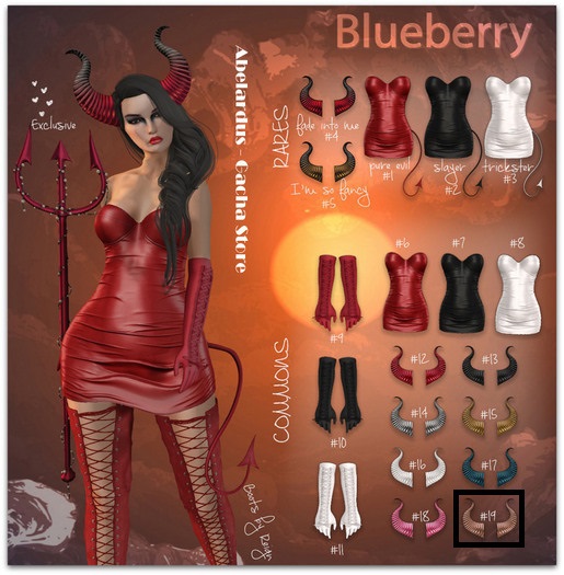 19. Blueberry / COMMON / Devil Horns - Crystal