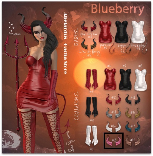 18. Blueberry / COMMON / Devil Horns - Candy