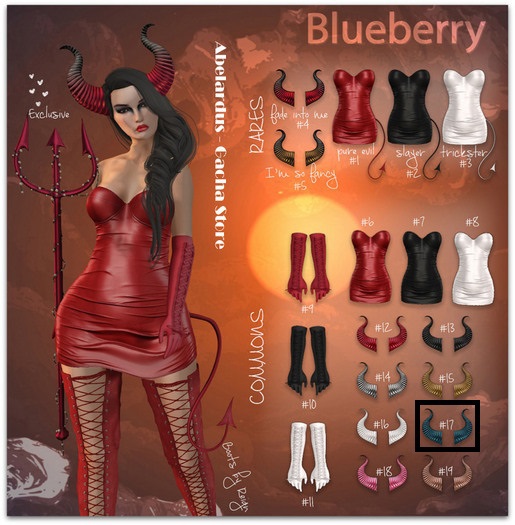 17. Blueberry / COMMON / Devil Horns - Nightstalker