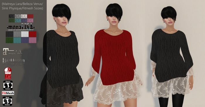 -mL- Catalina Sweater (Maitreya/Physique/Venus/Fitmesh)