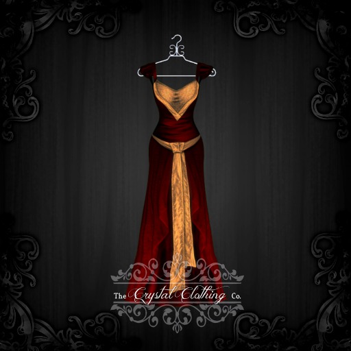 [K~*~S] Marielle - Gown - Ruby
