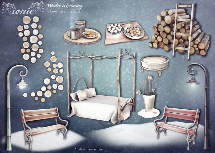 *ionic* A winter dream (cabin) RARE