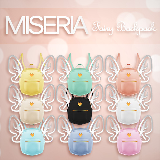 [Miseria] Fairy Backpack Set - FATPACK