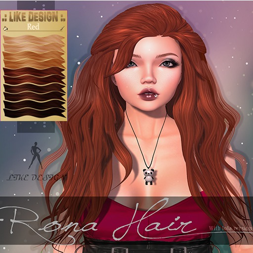 .: LIKE DESIGN :. Rona Hair Red