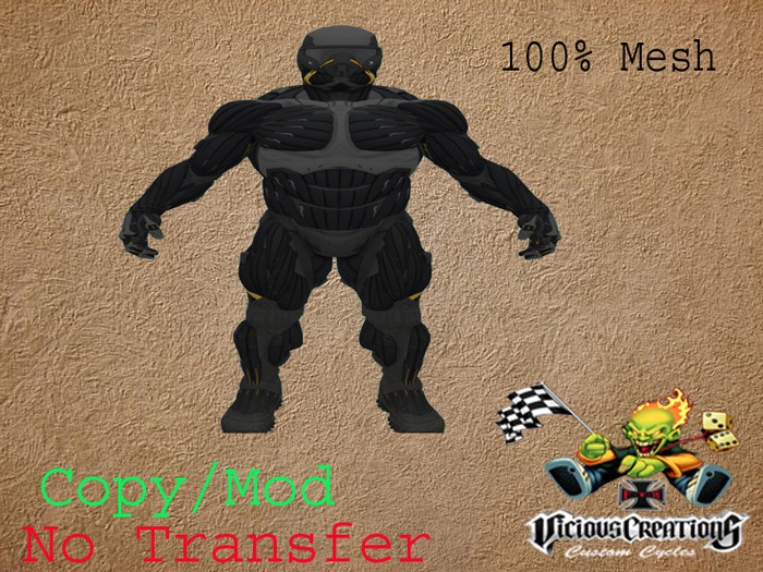 VCCC Mesh Crysis Nano Suit