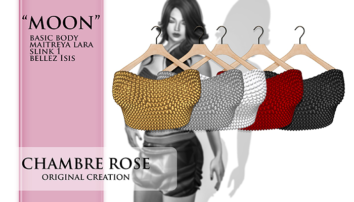 :-:Chambre Rose:-: Haut "Moon" DEMO