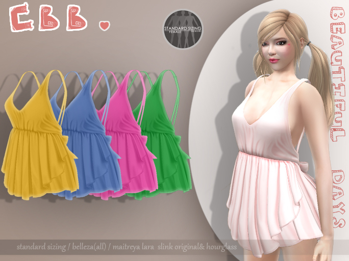 CBB_Bowknot dress 5 color