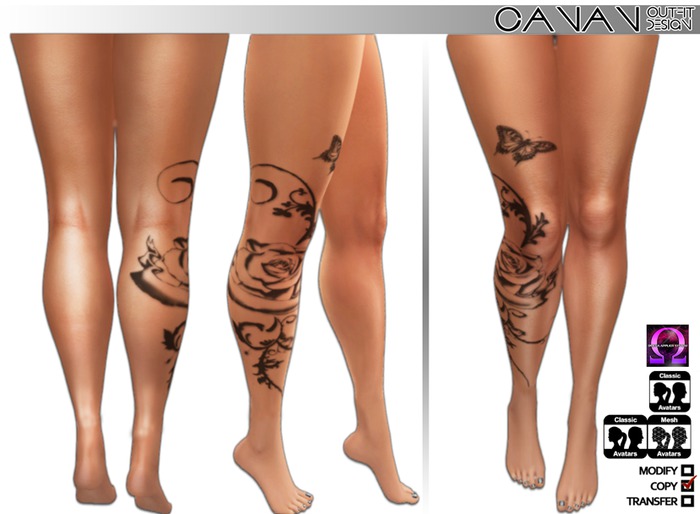 ❀CANAN - Tatoo Lower 01 ❀