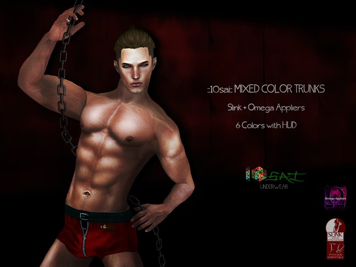 ::10sai:: MIXED Color Trunks - SLINK & OMEGA APPLIERS