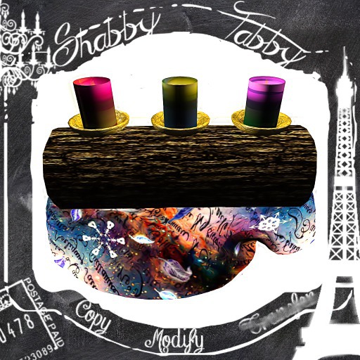 *Shabby* Bohoho Yule Log