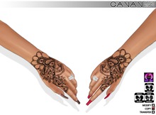 CANAN - Tattoo on Hand Black