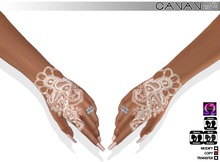 CANAN - Tattoo on Hand White