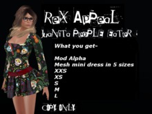 Juanita people eater- Mini Dress