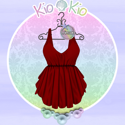 =Kio= Sweet Ruffles - Crimson