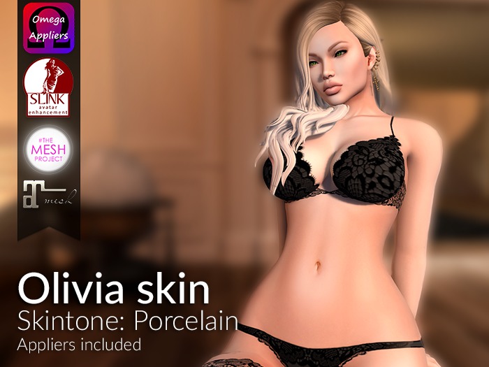 LURE: Olivia skin - Porcelain (Appliers & BoM)