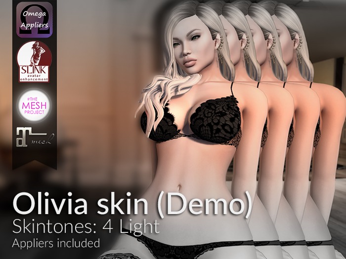LURE: Olivia skin - 4 Light (Demos)