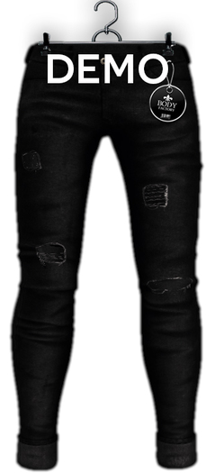 [BODY FACTORY] Renegade Ripped Jeans (D E M O)