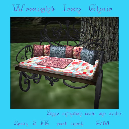 BS Wrought Iron Chair