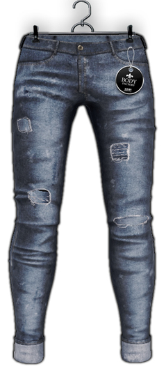 [BODY FACTORY] Renegade Ripped Jeans (Wash)