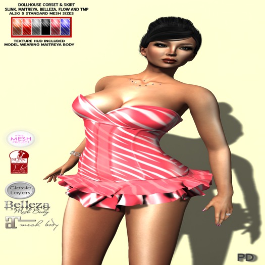 PD ~ Sale Bag -  DollHouse Corset N Skirt