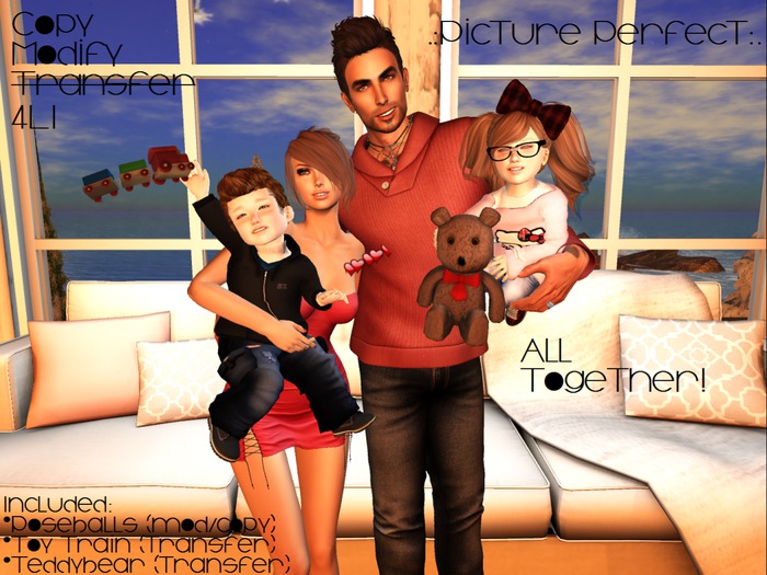 .:Picture Perfect:. Family Pose - All Together (boxed)
