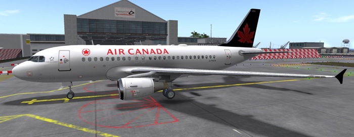 Air Canada 1995-2005 livery A-318 (boxed)