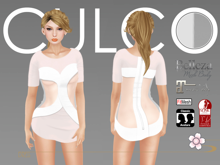 -Culco- Bandage Dress - Pink