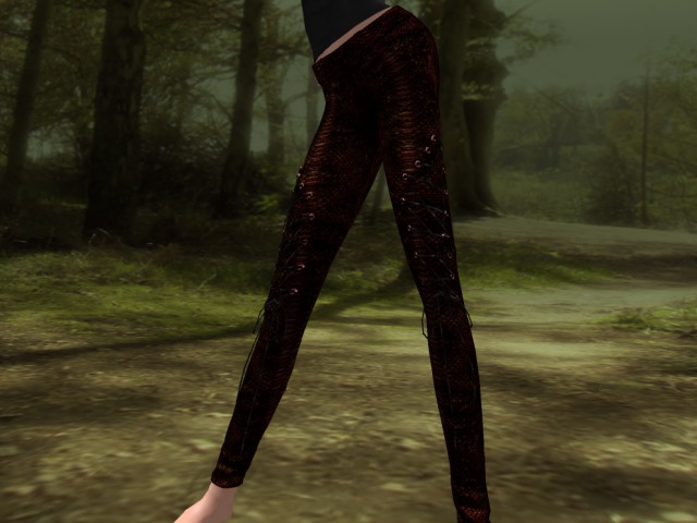 GlamGal Croc Pants Red Box