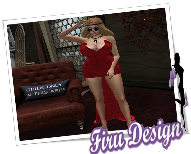 FIRU_Gala dress Fitted Mesh_9