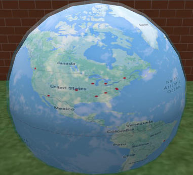 Second Life Marketplace - World Visitor Map