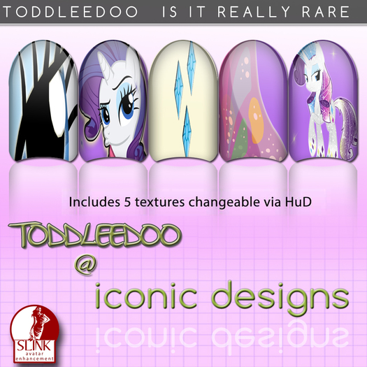 TODDLEEDOO ~ IS IT REALLY RARE ~ NAILS [ ADD TO UNPACK ]