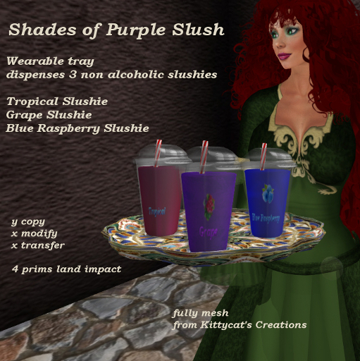 Shades of Purple Slush non alcoholic Box