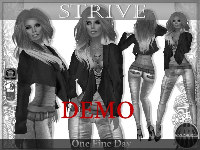 {SD} (Demo Jacket) ONE FINE DAY (Slink & Omega Appliers)