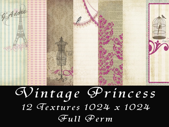 Vintage Princess - FULL PERM