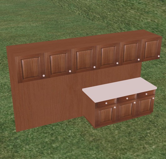 Laundry Cabinets and Counter