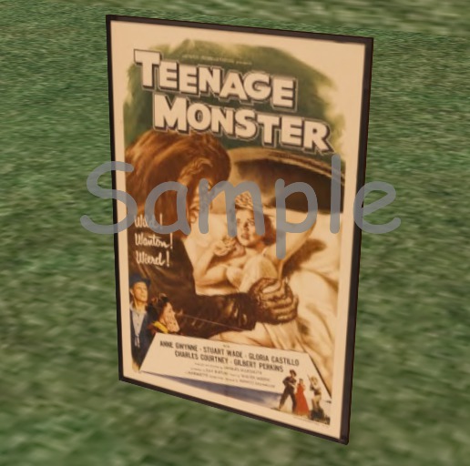 Movie Poster - Teenage Monster