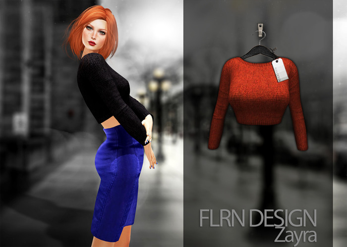 Zayra Top Orange