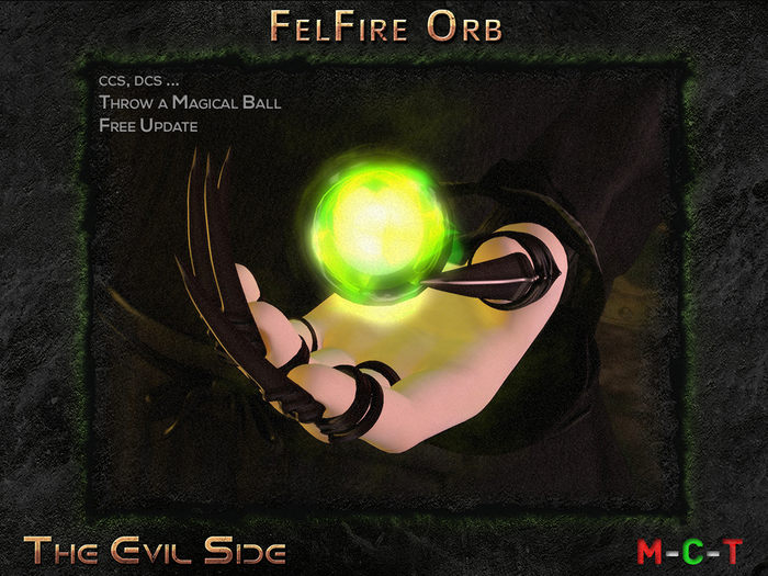 (TeS) FelFire Orb - 1.0 - BoX (Wear Me)