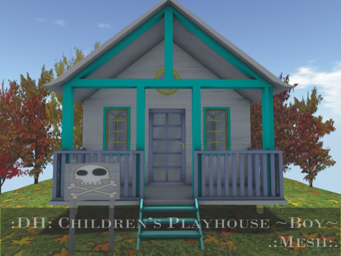 Second Life Marketplace DH Children's Playhouse Boy