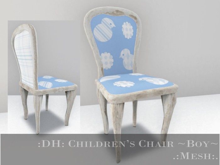 :DH: Children's Chair ~Boy~