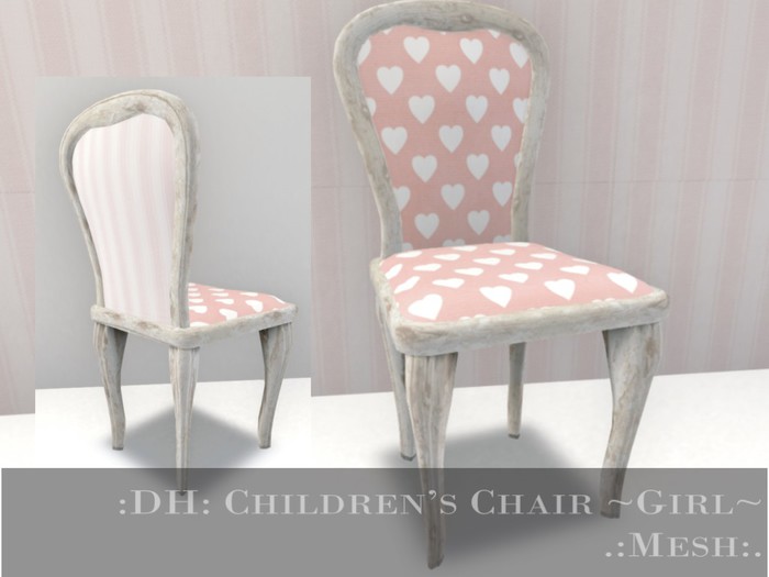 :DH: Children's Chair ~Girl~