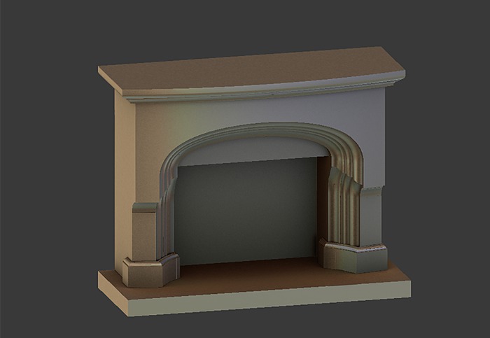 Portal fireplace 5