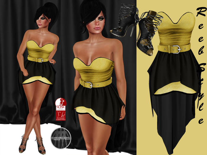 286-Reeb sTyle Nina Yellow Outfit