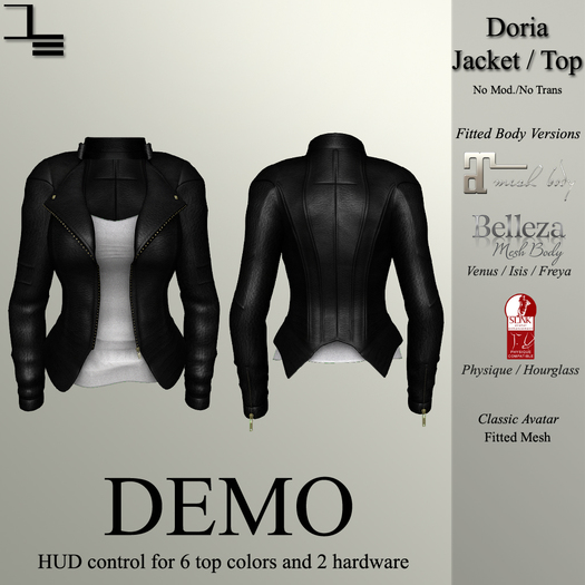 DE Designs - Doria Jacket - DEMO